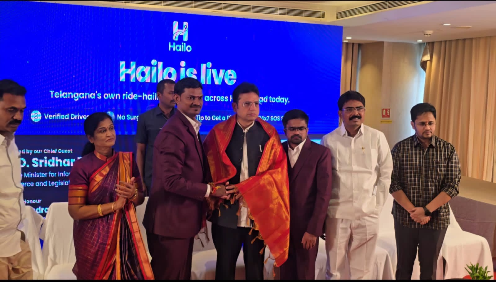 హైదరాబాద్‌లో హైలో రైడ్ యాప్ ప్రారంభం