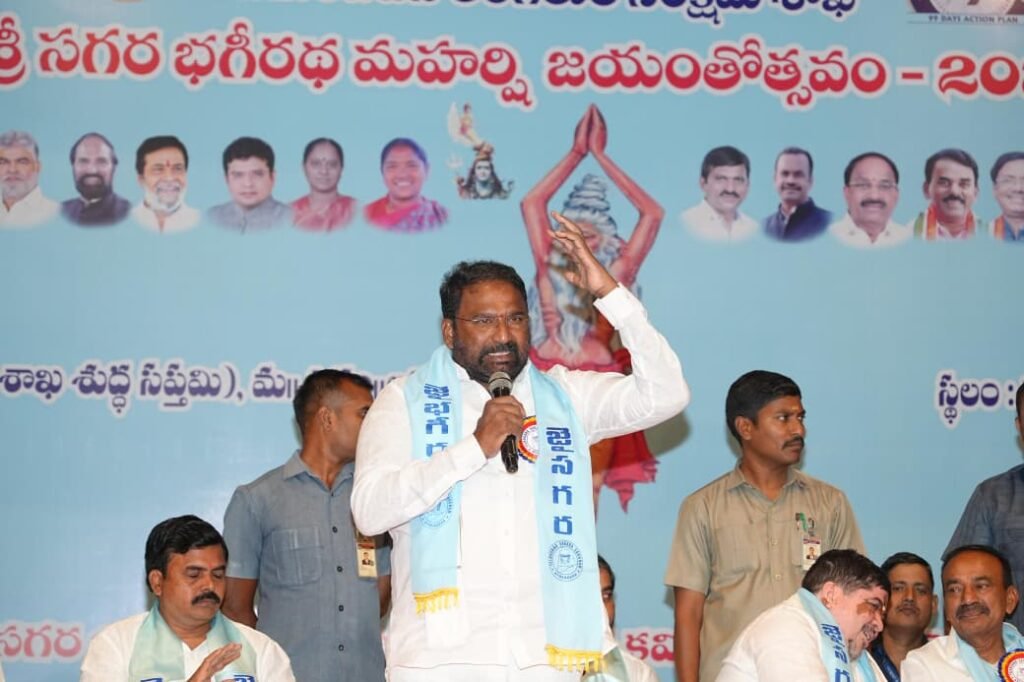 కలియుగంలో కూడా భగీరథుని ఆదర్శంగా తీసుకోని ముందుకు సాగుతున్నాం – మంత్రి వాకిటి శ్రీహరి